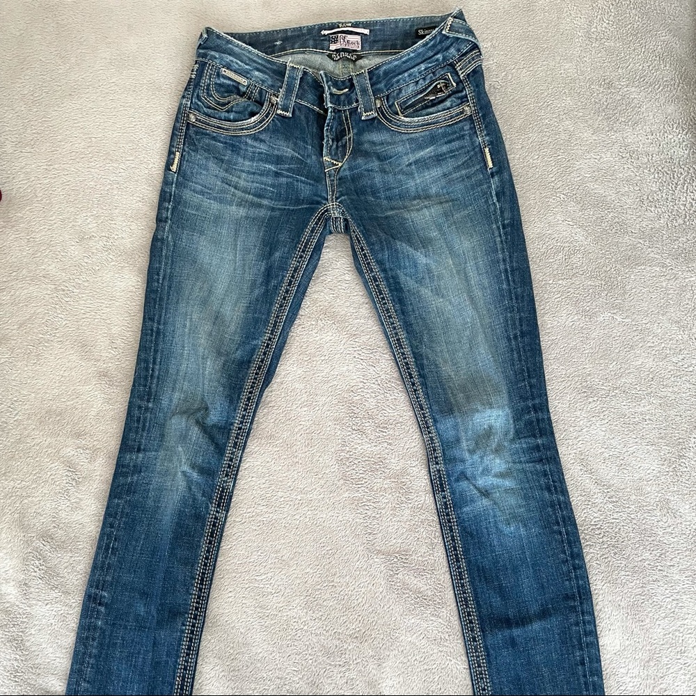 Express Rerock Skinny Jeans. Size 0. - Picture 1 of 6